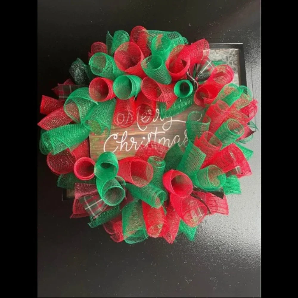 Handmade Christmas or Holiday Wreath!